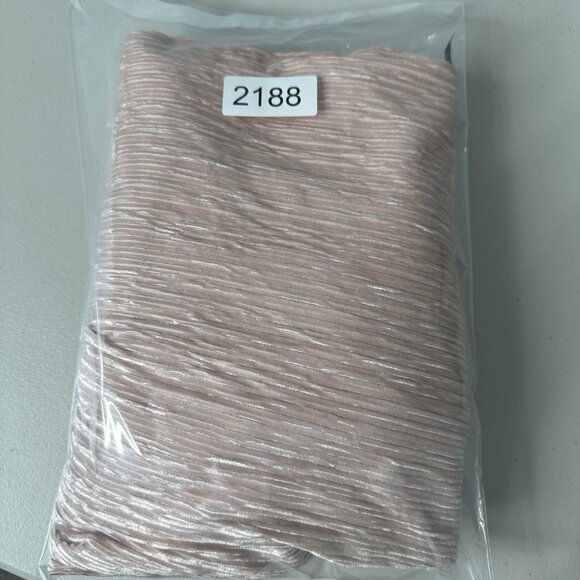 Chicos Blouse 2XL Pink Velvet Ribbed - Picture 10 of 11